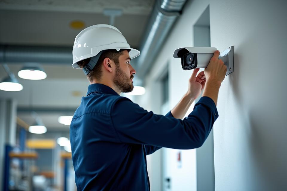 Professionelle CCTV Installation